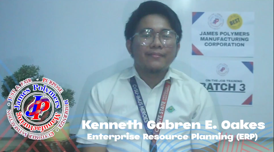 Kenneth Gabren E. Oakes reveals his encouraging testimony about James Polymer.